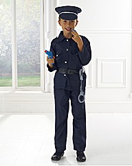 Policeman Dressup 3-4 Years