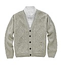 Premier Man Aran Button Cardigan