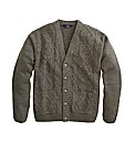 Premier Man Aran Button Cardigan