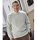 Premier Man Aran Crew Neck Sweater