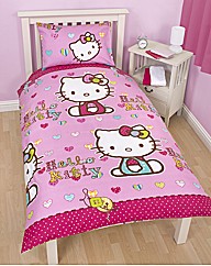 Hello Kitty Single Quilt Cover