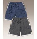 Premier Man Pack of Two Cargo Swimshorts