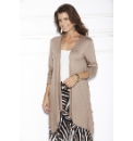 Long Sleeve Jersey Waterfall Cardigan