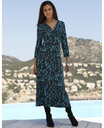 Twist Front Dress Length 45in