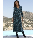 Twist Front Dress Length 45in