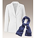 Linen Jacket With Scarf