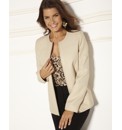 Collarless Jacket
