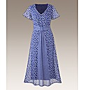 Petite Polka Dot Dress 41in