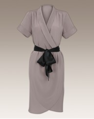 Arlene Phillips Wrap Dress Length 41in