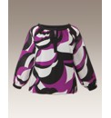 Graphic Print Blouse