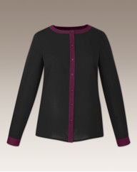 Contrast Blouse