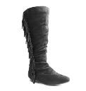 Viva La Diva Suede High Leg Boot EEE Fit