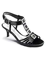 Viva La Diva T-Bar Sandals EEE Fit