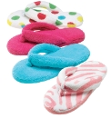 Pack Two Terry Toepost Slippers