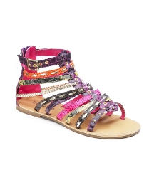 Viva La Diva Strappy Gladiator Sandals