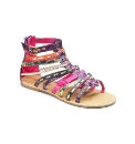 Viva La Diva Strappy Gladiator Sandals