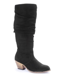 Viva La Diva Suede Cowboy Boots E Fit