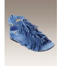 Viva La Diva Fringe Sandals E Fit