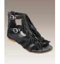 Viva La Diva Fringe Sandals EEE Fit