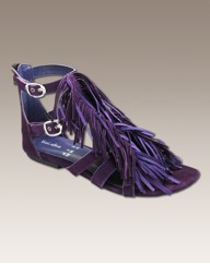 Viva La Diva Fringe Sandals E Fit