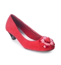 Viva La Diva Flower Court Shoes E Fit
