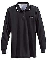 Southbay Unisex Long Sleeve Polo Shirt