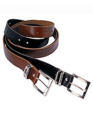 Union Blues Pack of Two Jeans Belts