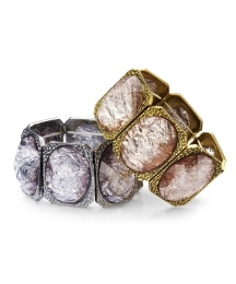 Pack of 2 Elasticated Cuff Bracelets