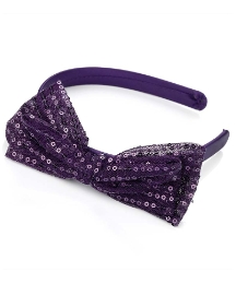 Sequin Bow Headband