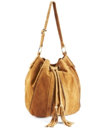 Suede Tassle Bag
