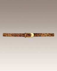 Leopard Print Belt