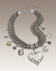 Love Heart Chain Necklace