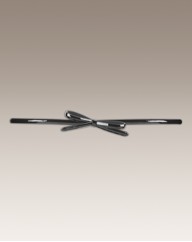 Patent Bow Belt