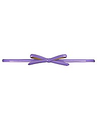 Patent Bow Belt