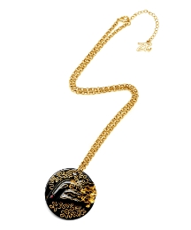 Zandra Rhodes Face Necklace