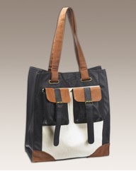 Colour Block Shopper Bag