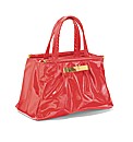 Patent Bow Detail Bag