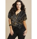 Frock & Frill Zip Sequin Jacket