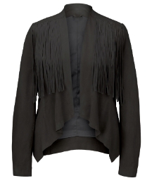 Grazia Fringe Detail Jacket