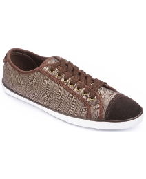 Jacamo Lace Up Canvas Trainers