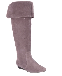 Grazia Stud Over Knee Boots EEE Fit