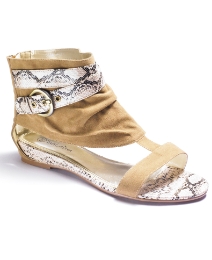 Viva La Diva Snake Cuff Sandals EEE Fit