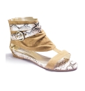 Viva La Diva Snake Cuff Sandals EEE Fit