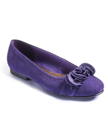 Viva La Diva Ruffle Ballet Pumps E Fit