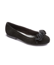 Viva La Diva Ruffle Ballet Pumps EEE