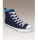 Viva La Diva Canvas Boots EEE Fit