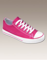 Viva La Diva Lace Up Canvas Pumps E Fit