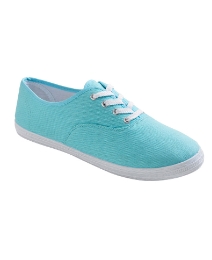 Viva La Diva Lace Up Canvas Pumps E Fit