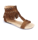 Grazia Studded Fringe Sandals EEE Fit
