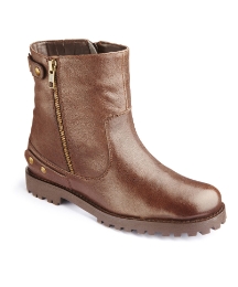Viva La Diva Zip Detail Ankle Boots E
